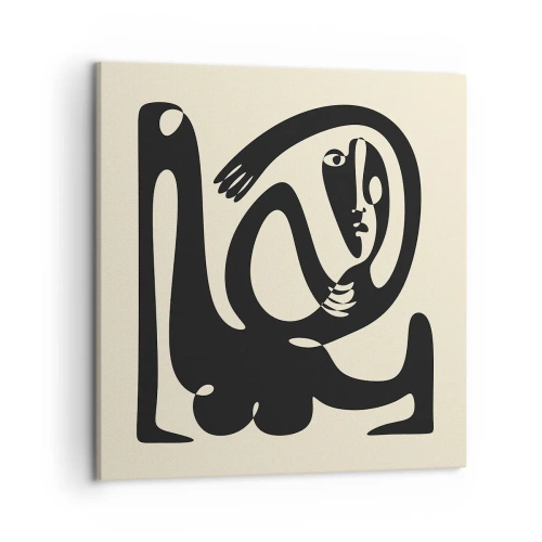 Obraz na plátne - Skoro Picasso - 50x50 cm