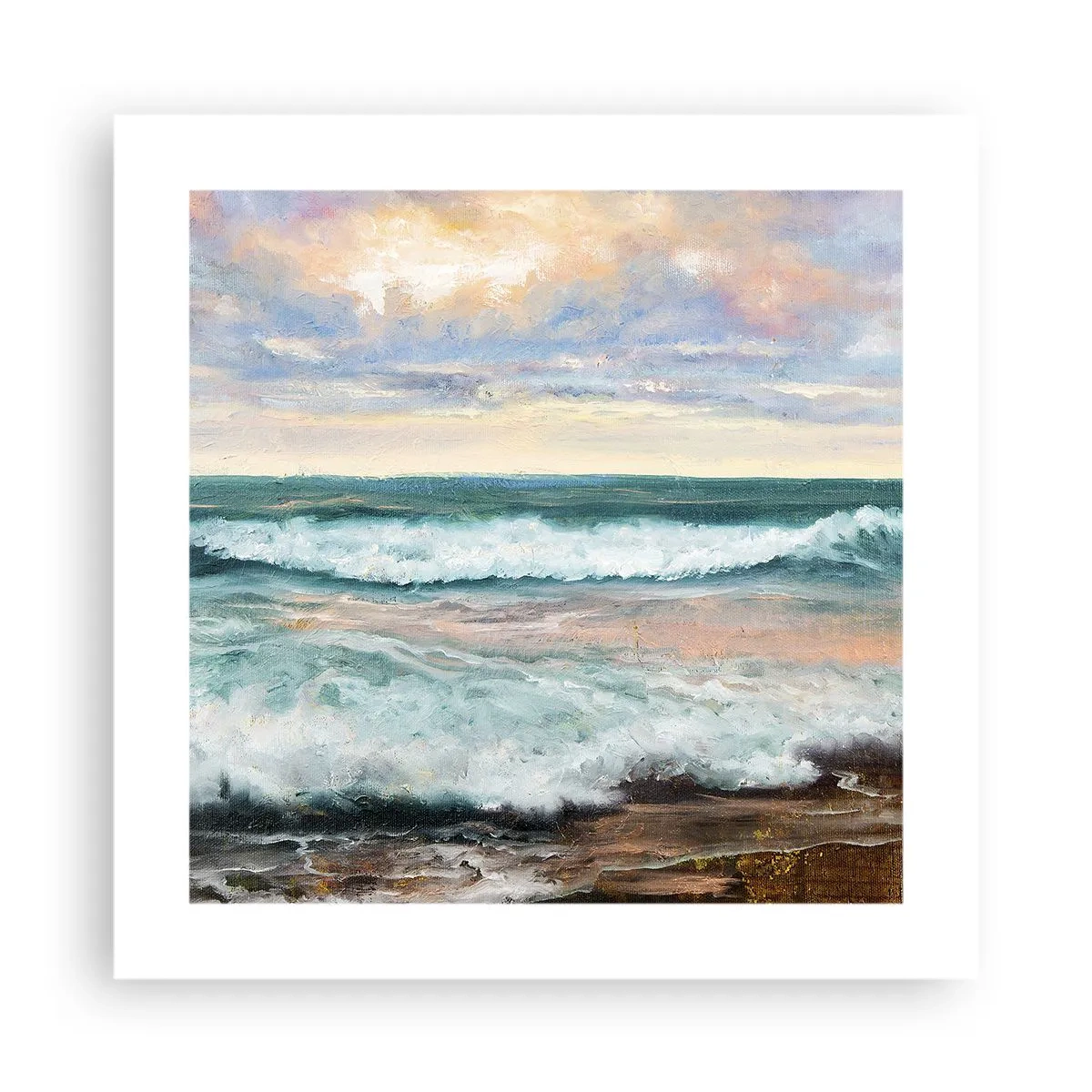 Plagát - Tu uhladíš dušu - 40x40 cm