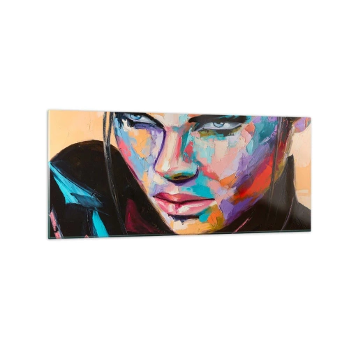 Obraz na skle - Divokosť v srdci - 120x50 cm
