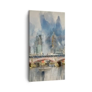 Obraz na plátne - Londýn v celej svojej kráse - 45x80 cm