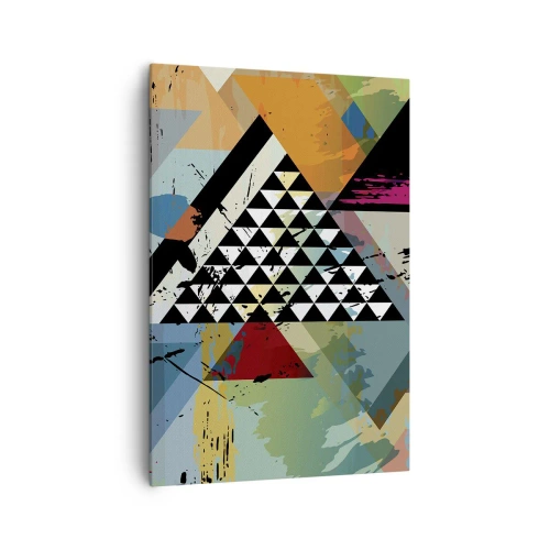 Obraz na plátne - Aké je to jednoduché - 70x100 cm