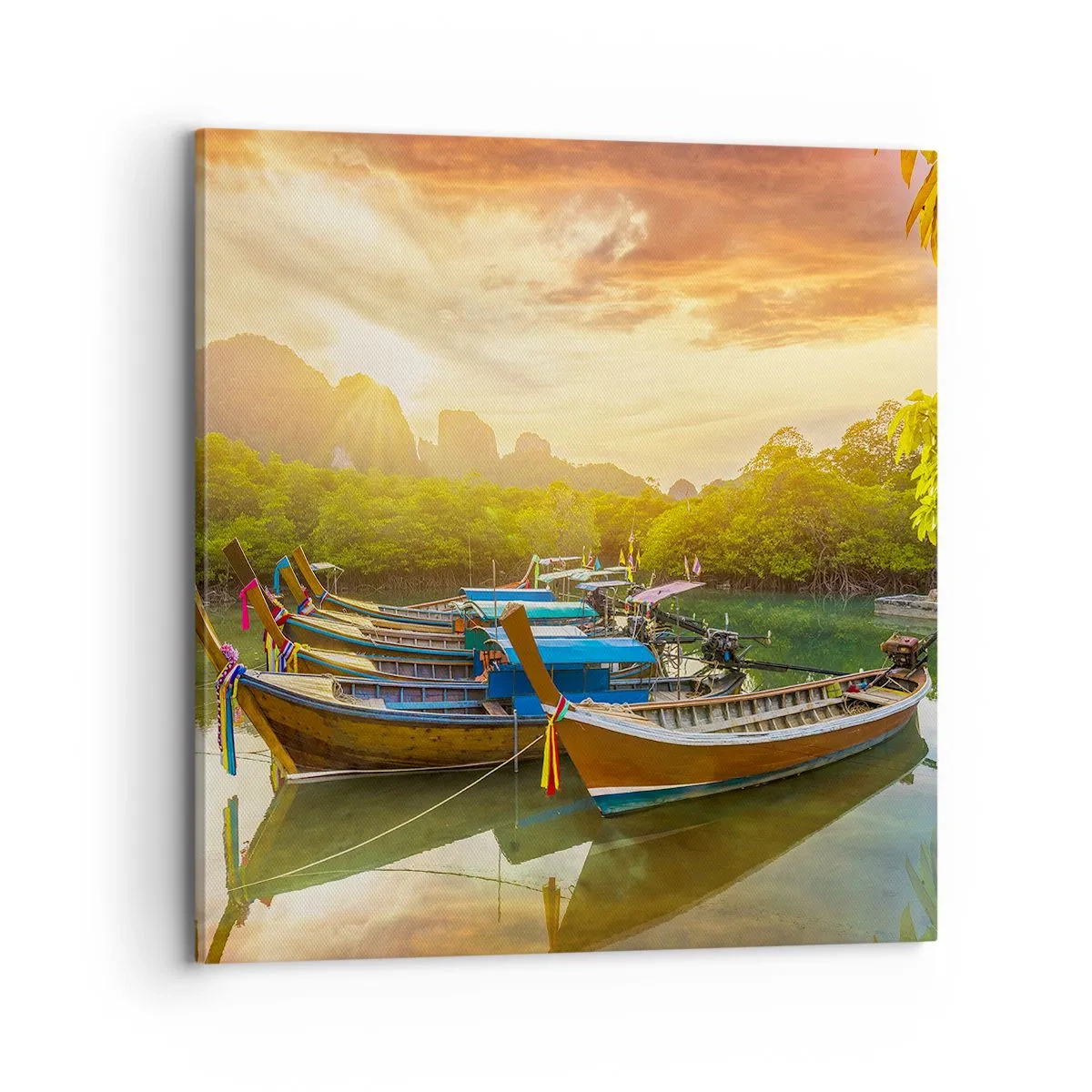 Obraz na plátne - Pred rušným dňom - 70x70 cm