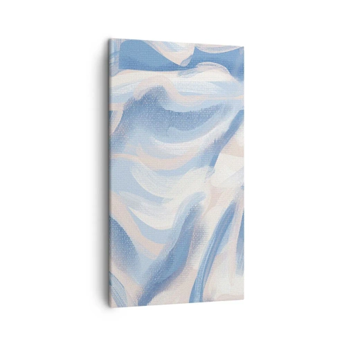 Obraz na plátne - Modré kolísanie - 45x80 cm
