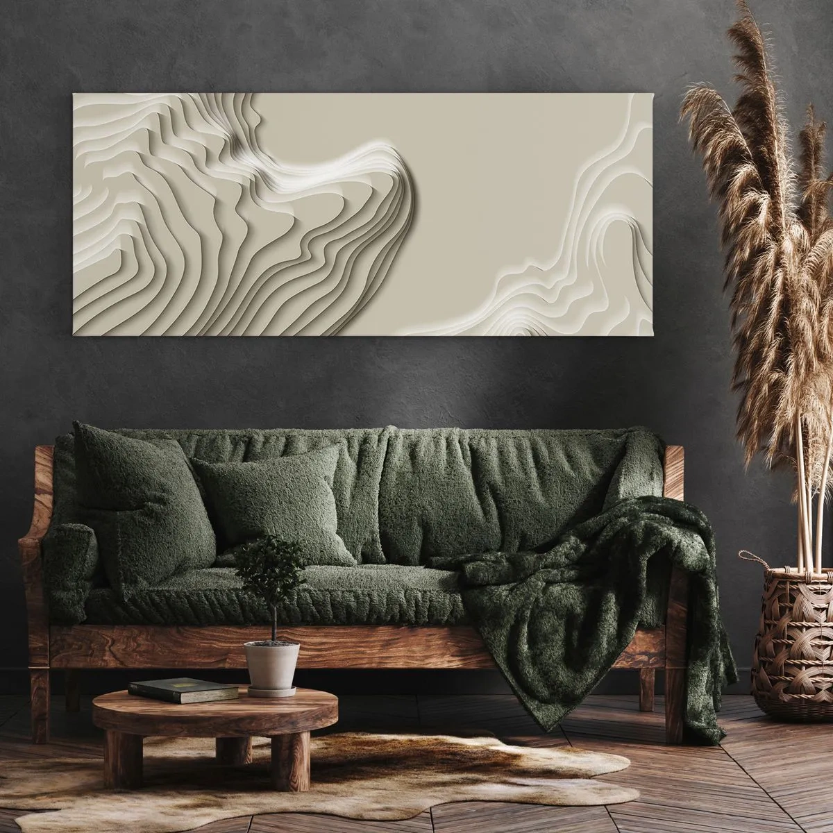 Obraz na plátne - Topografia umenia - 100x40 cm