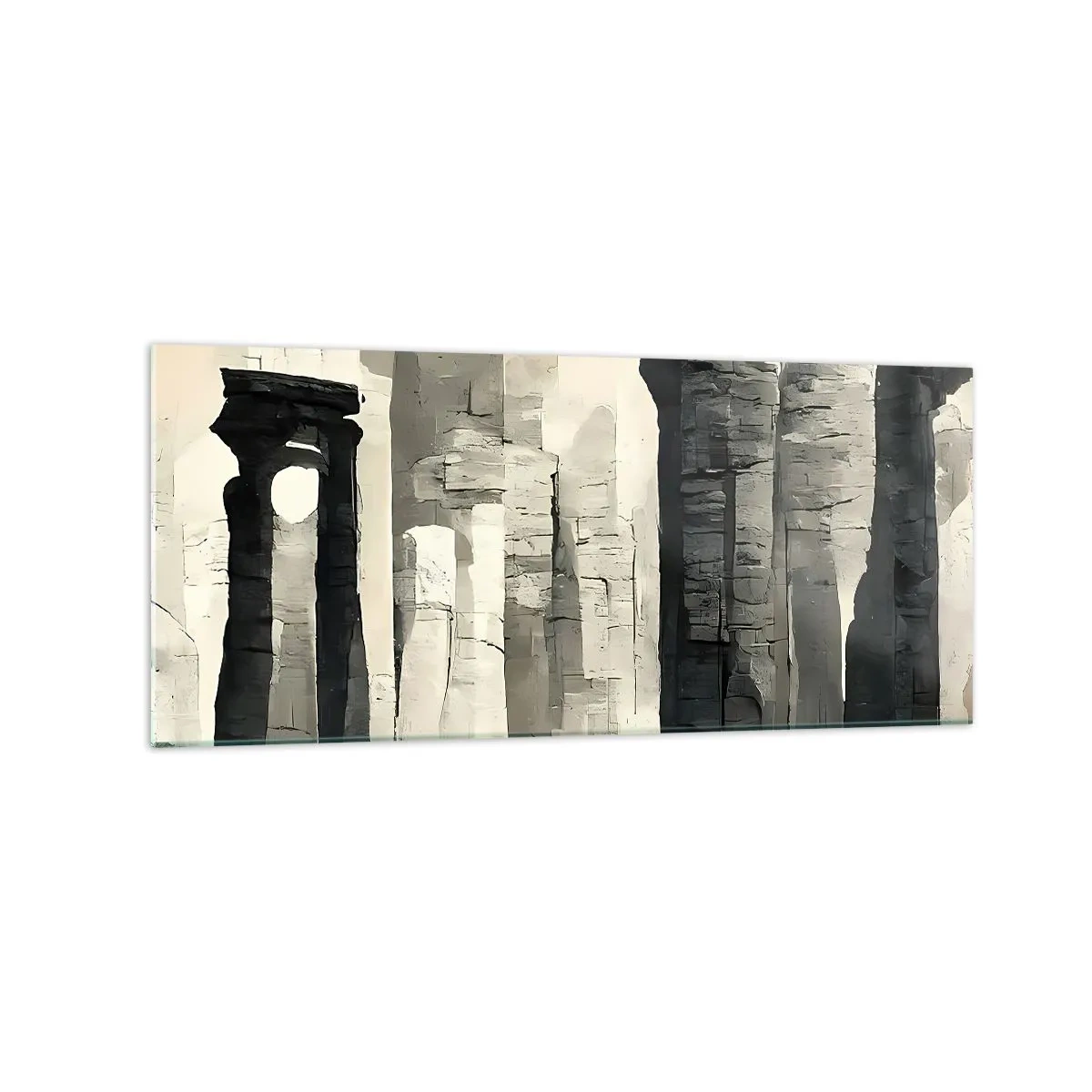 Obraz na skle - Majestátnosť starožitnosti - 120x50 cm