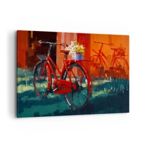 Obraz na plátne - I want to ride my bicycle - 120x80 cm