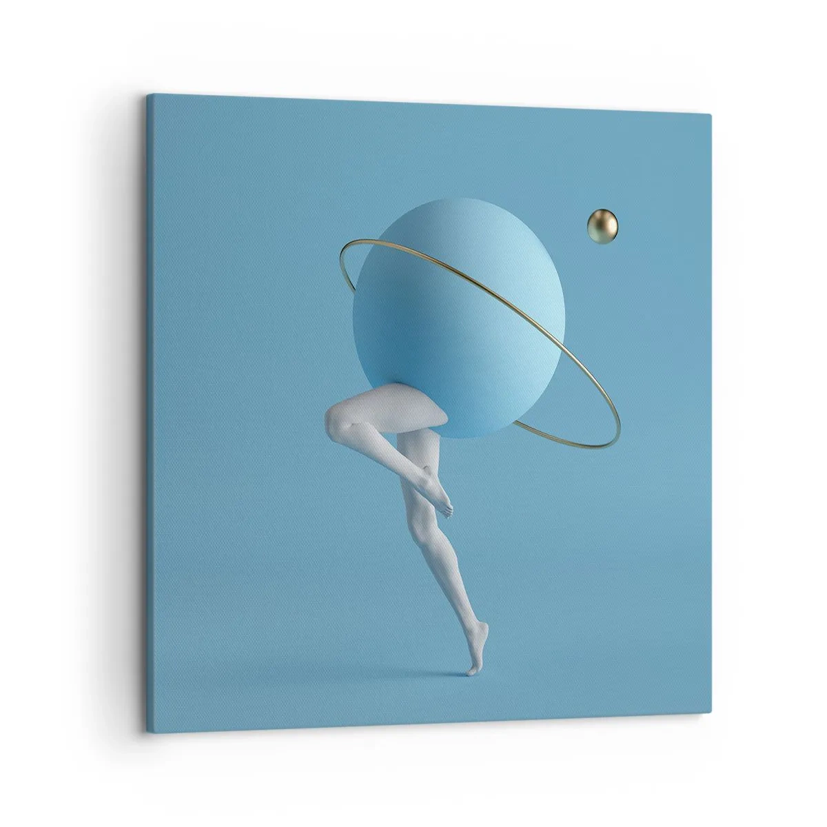 Obraz na plátne - Šialenstvo planét - 50x50 cm