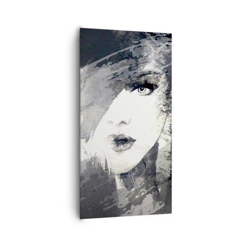 Obraz na plátne - Za šedým závojom - 65x120 cm