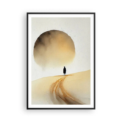 Plagát v čiernom ráme - Vždy túžba - 70x100 cm