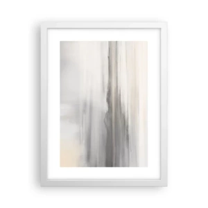 Plagát v bielom ráme - Zamyslená diaľka - 30x40 cm