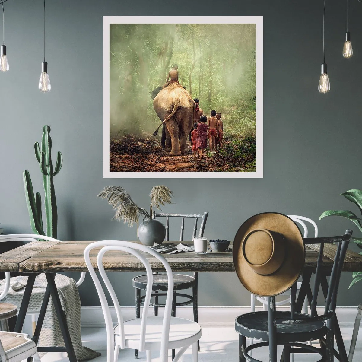 Plagát - Nová Kniha džunglí - 60x60 cm