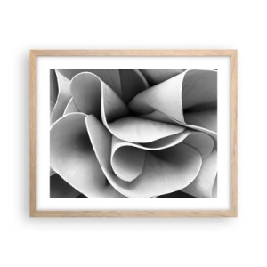 Plagát v ráme zo svetlého duba - Deje sa vo vesmíre - 50x40 cm