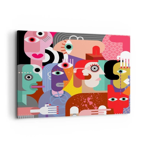 Obraz na plátne - My od pána Picassa - 100x70 cm