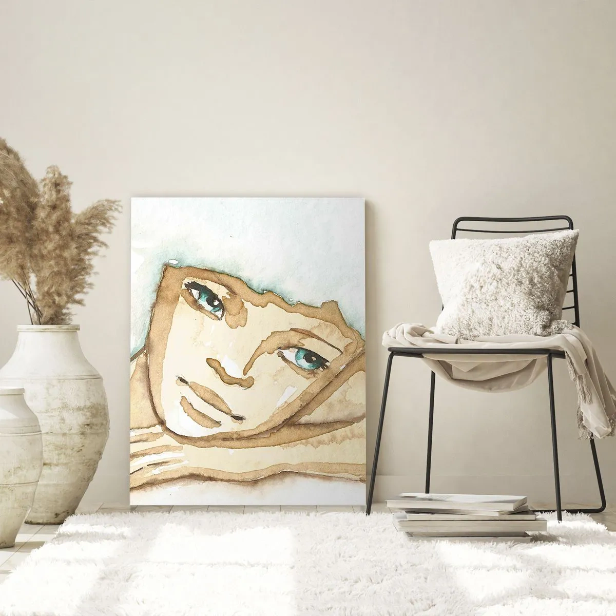 Obraz na skle - Strom poézie vyrastá z ticha - 80x120 cm