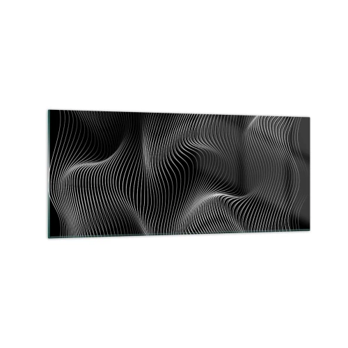 Obraz na skle - Tanec svetla v priestore - 120x50 cm