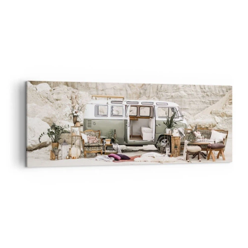 Obraz na plátne - Cesta práve začína - 140x50 cm