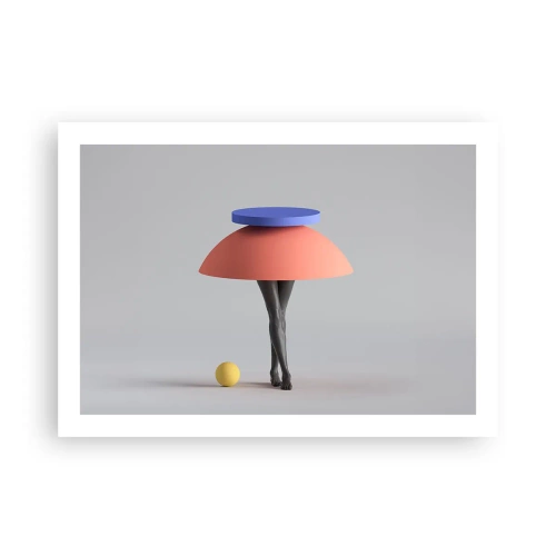 Plagát - Surrealistická kompozícia - 70x50 cm