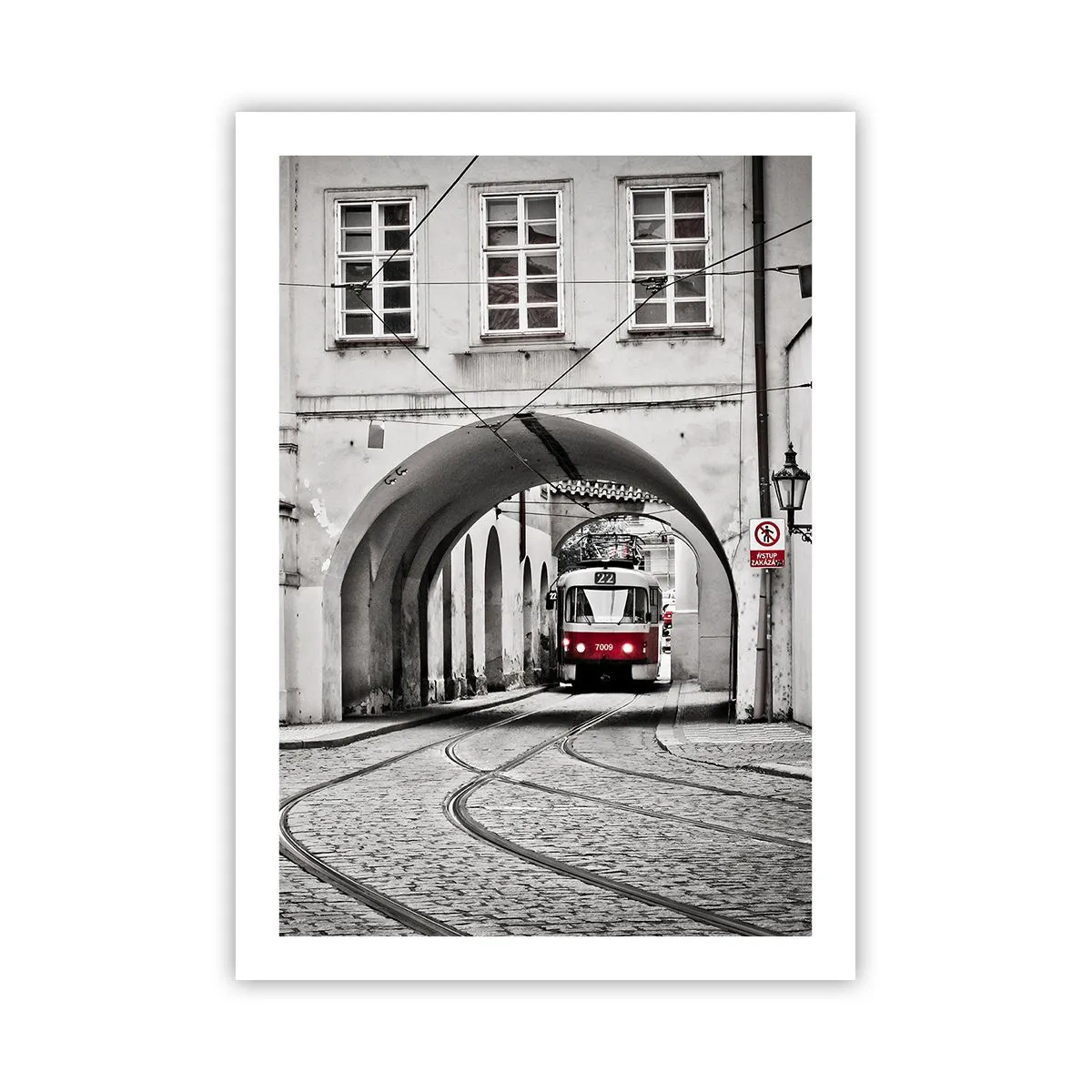 Plagát - Mestským labyrintom - 50x70 cm