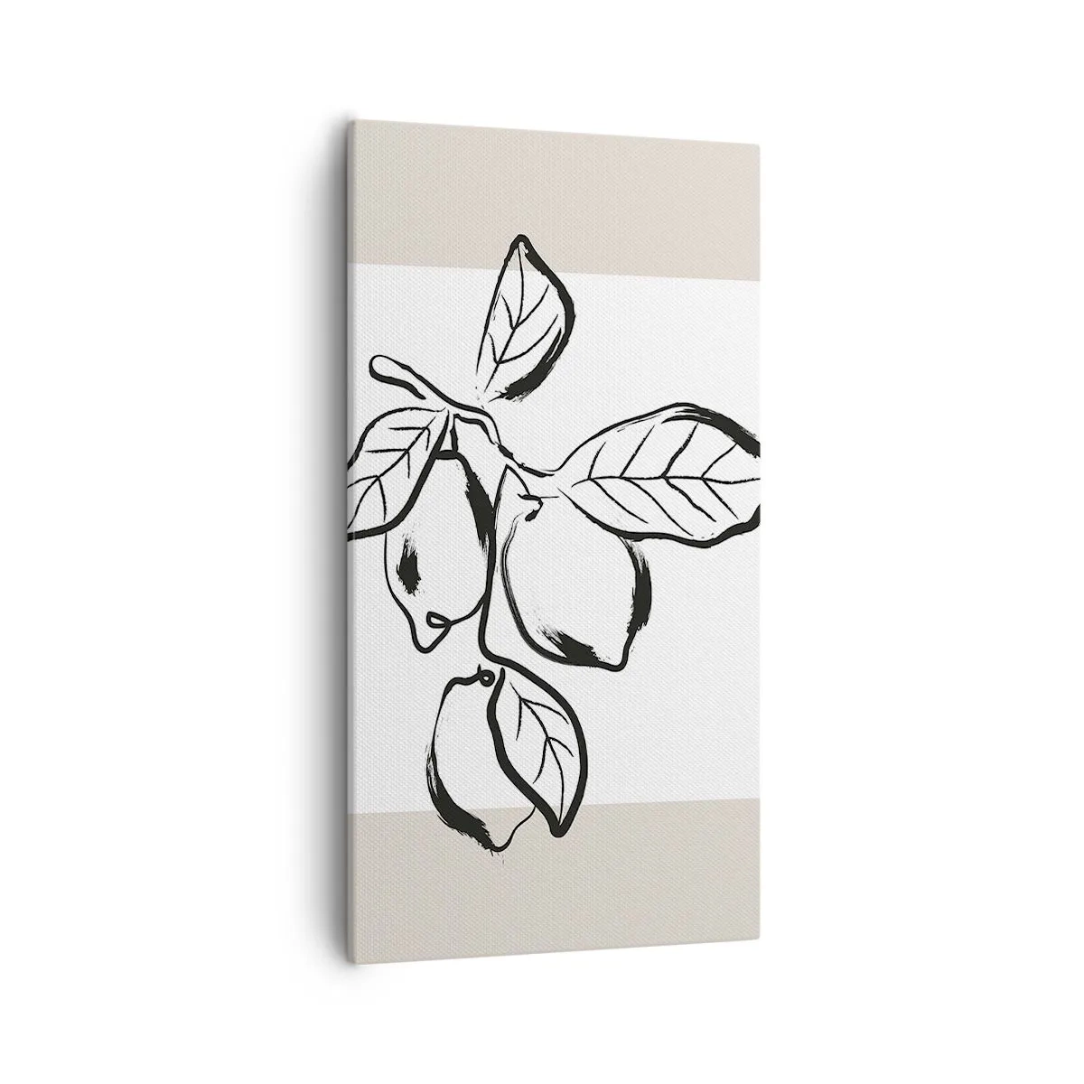 Obraz na plátne - Kde citrón dozrieva… - 55x100 cm