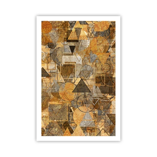 Plagát - Svet zachytený do tvaru - 61x91 cm