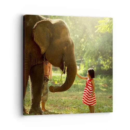 Obraz na plátne - Sila priateľstva - 40x40 cm