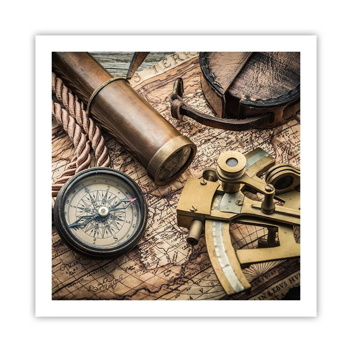 Plagát - Urči smer - 60x60 cm