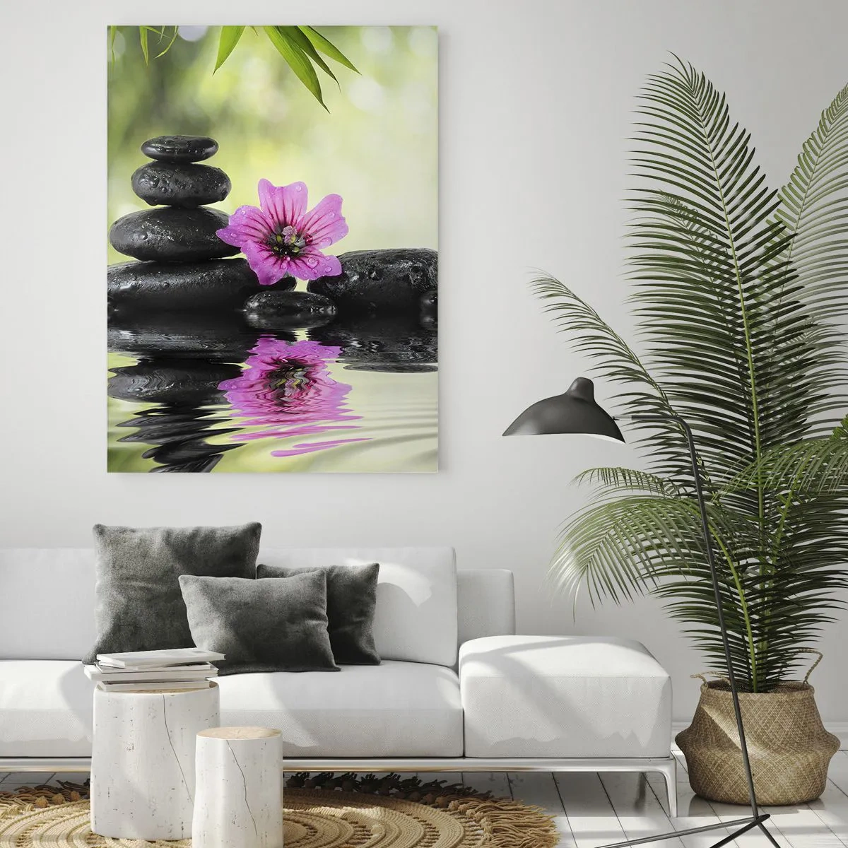 Obraz na skle - Čas pre dušu - 50x70 cm