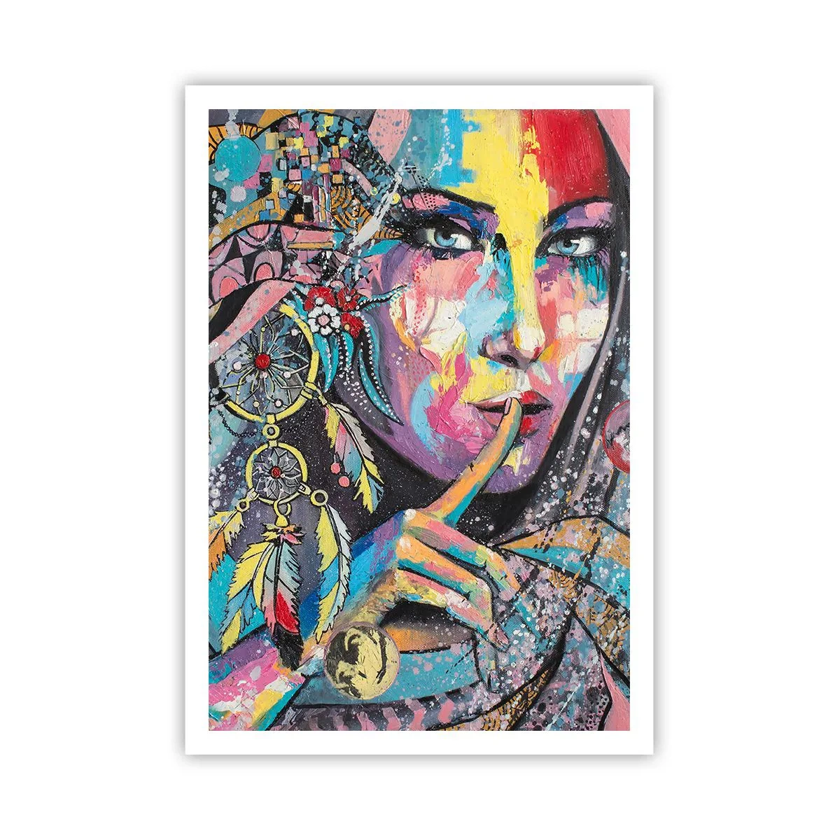 Plagát - Mlč, než pochopíš - 70x100 cm