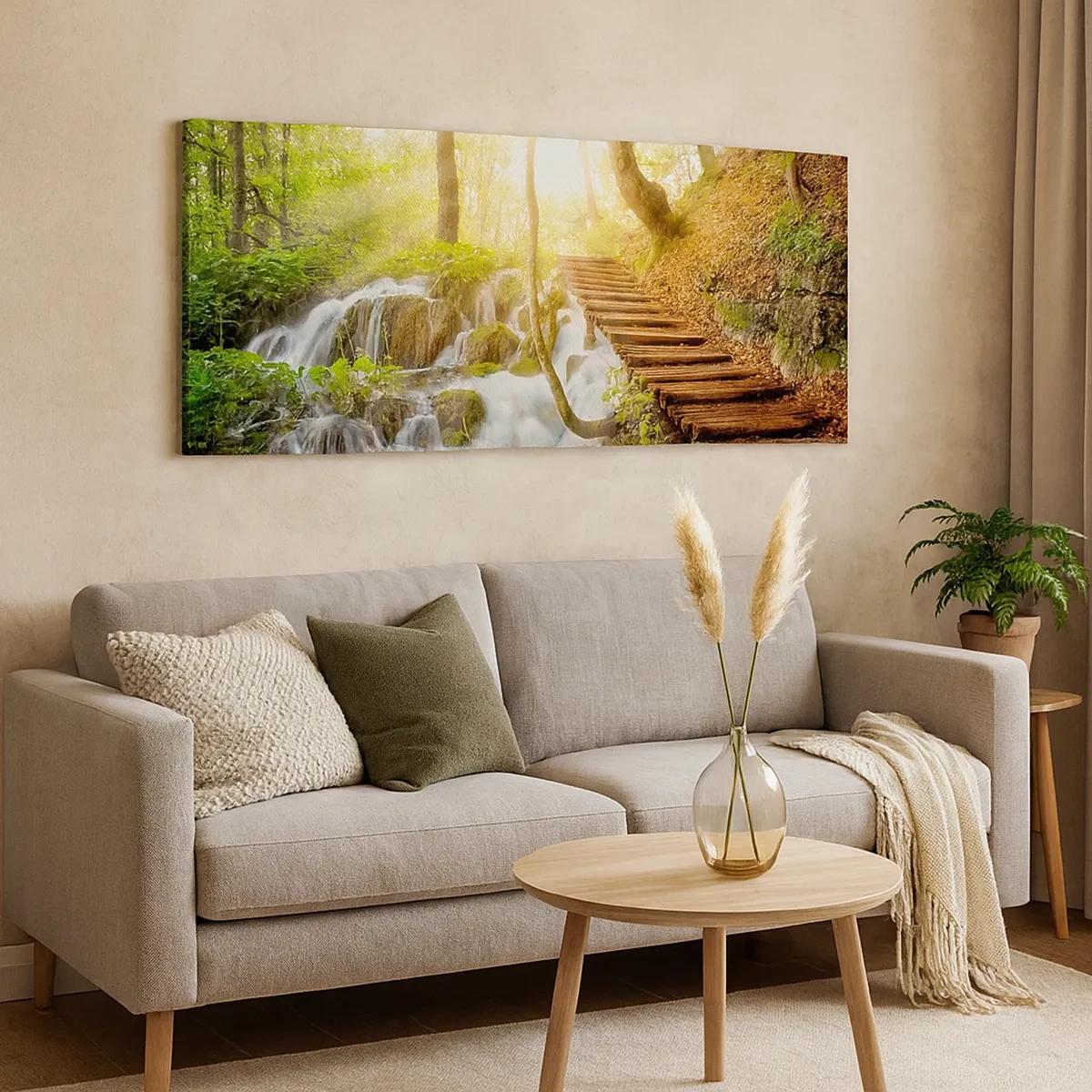 Obraz na plátne - Vytúžený chlad - 30x30 cm