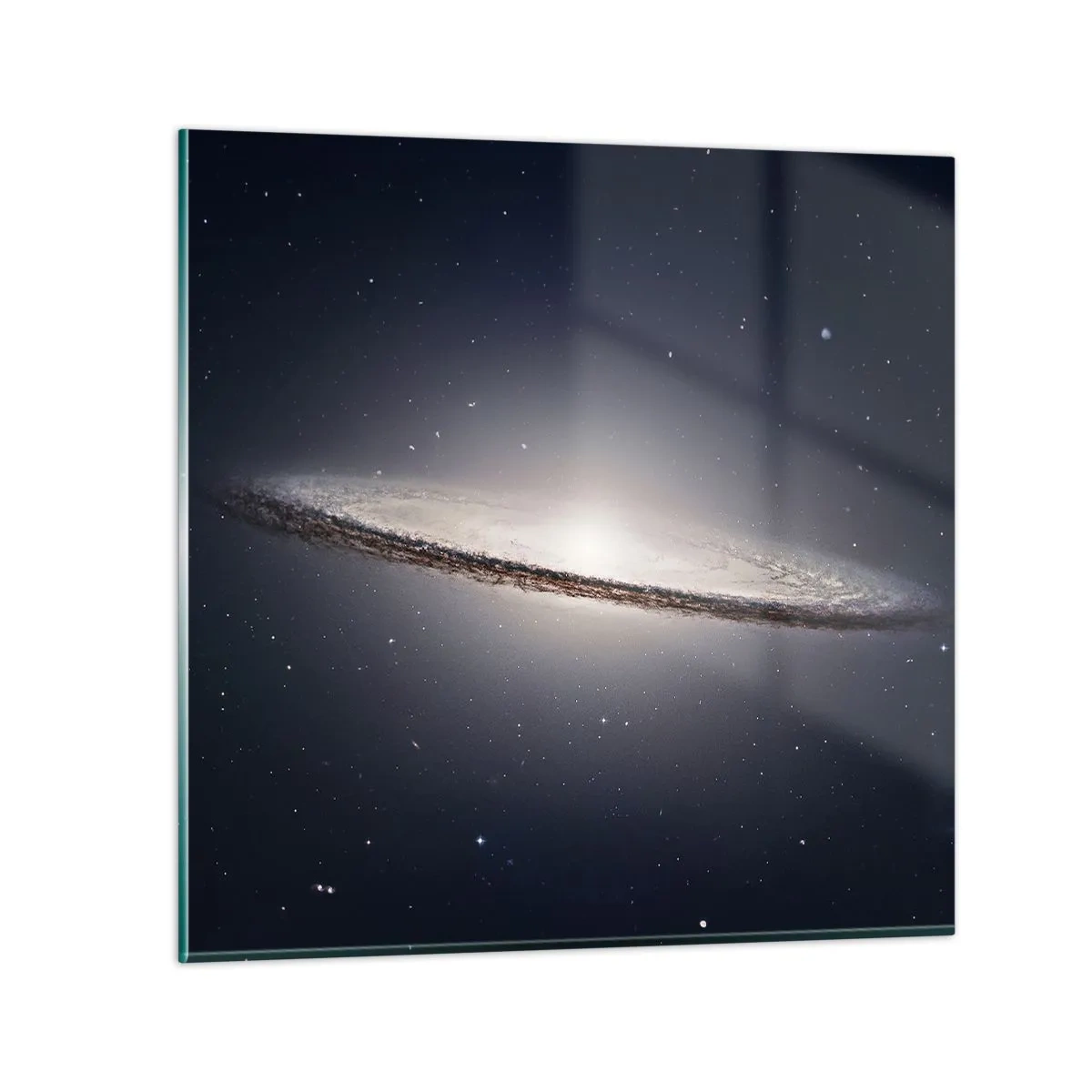 Obraz na skle - Kedysi dávno v jednej preďalekej galaxii… - 60x60 cm