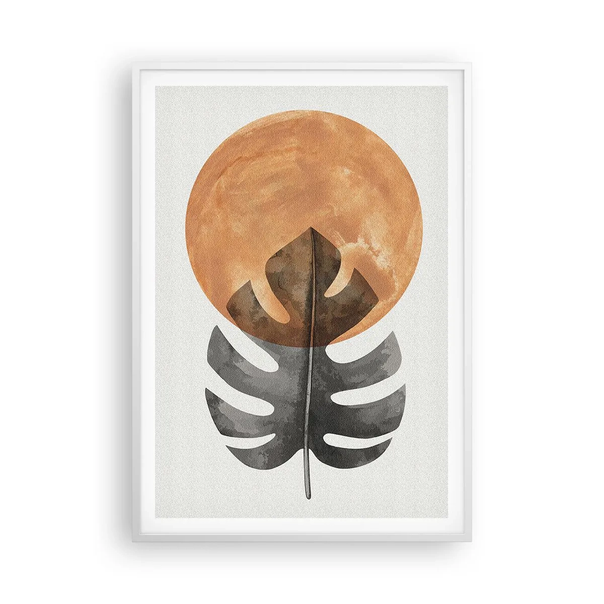 Plagát v bielom ráme - Vždy slnko - 70x100 cm