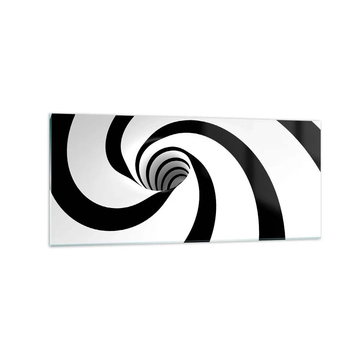 Obraz na skle - Podľahnúť víru? - 120x50 cm