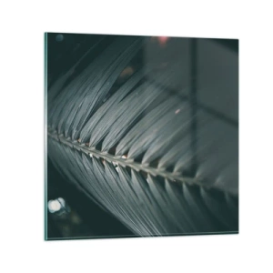 Obraz na skle - Presnosť prírody - 40x40 cm