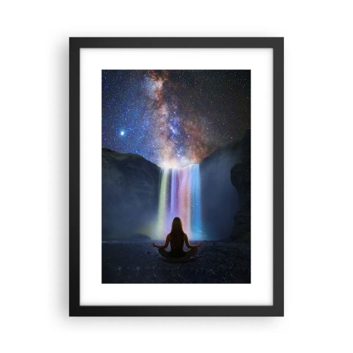 Plagát v čiernom ráme - Absolútna harmónia - 30x40 cm