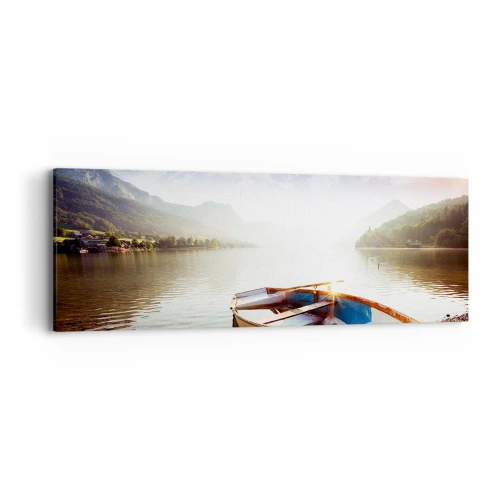 Obraz na plátne - Pri veľkej a čistej vode - 90x30 cm