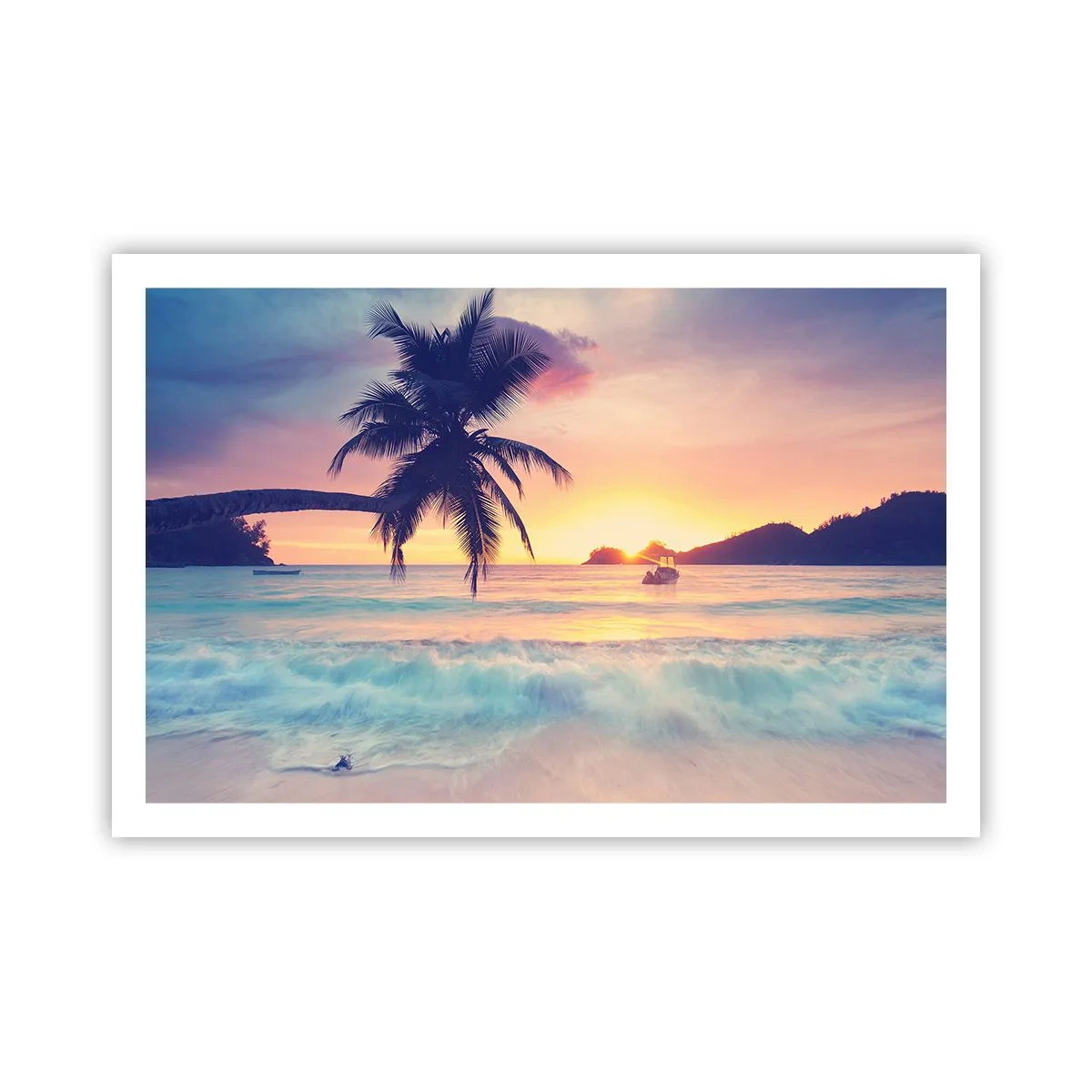 Plagát - Večer v zátoke - 91x61 cm