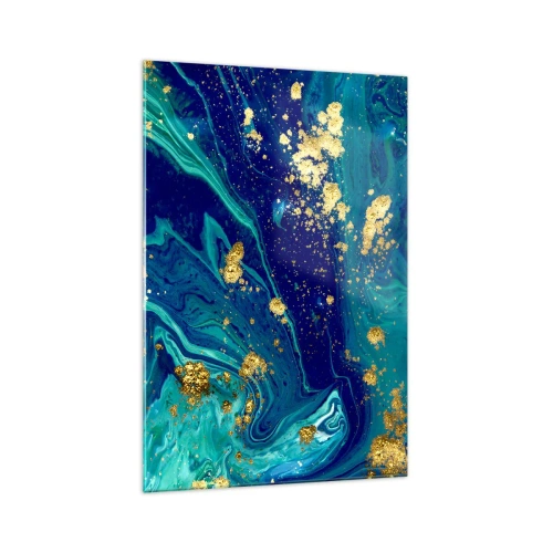 Obraz na skle - Plátky slnka  - 70x100 cm