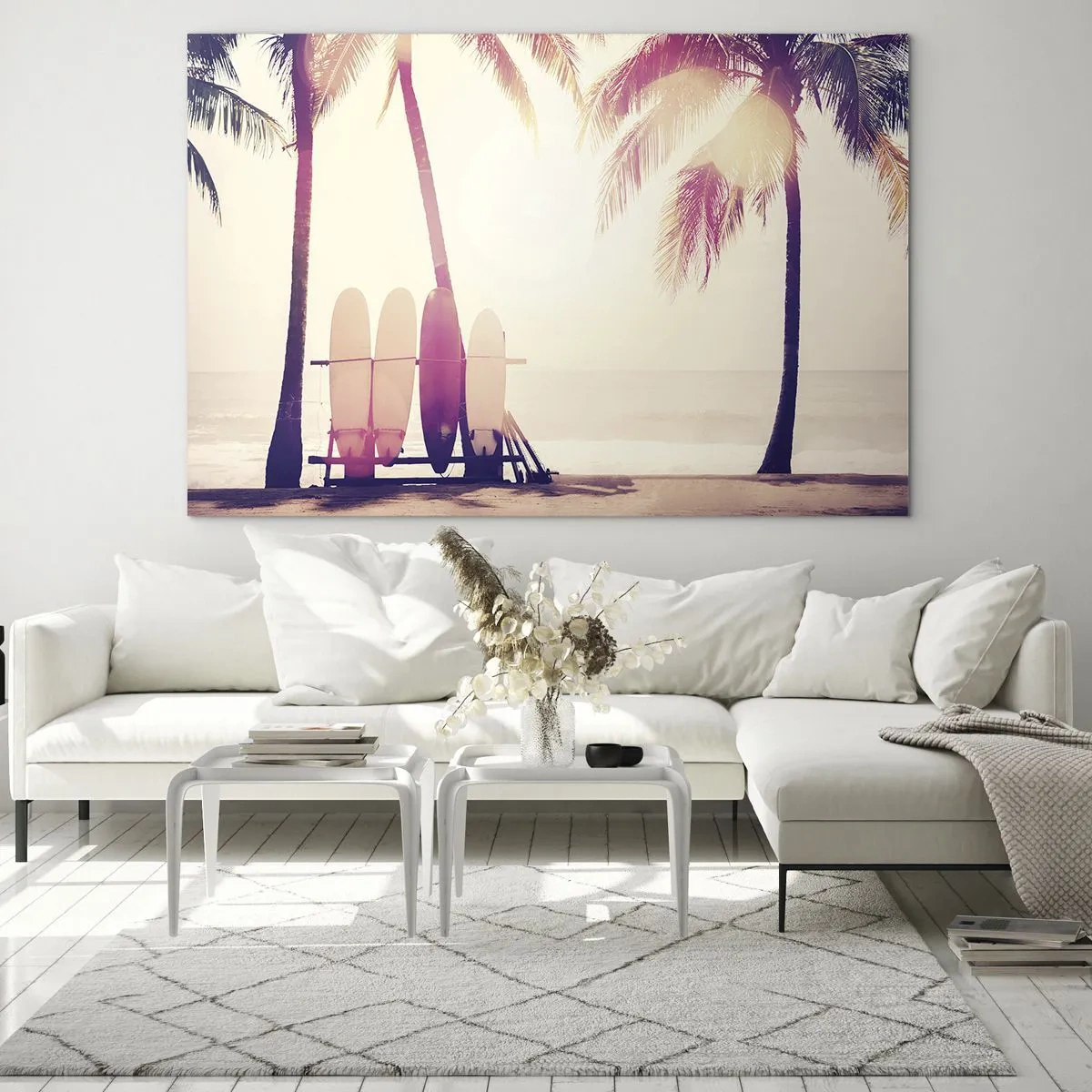 Obraz na skle - Bude to skvelý deň - 70x50cm - Bude to skvelý deň - Moderná nástenná dekorácia do obývacej izby a spálne ARTTOR