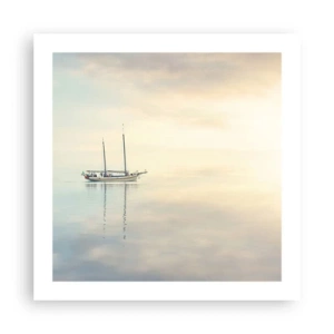 Plagát - V mori ticha - 50x50 cm