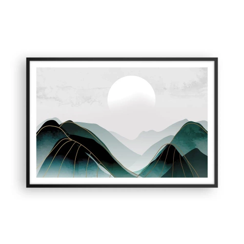 Plagát v čiernom ráme - V plnom majestáte - 91x61 cm