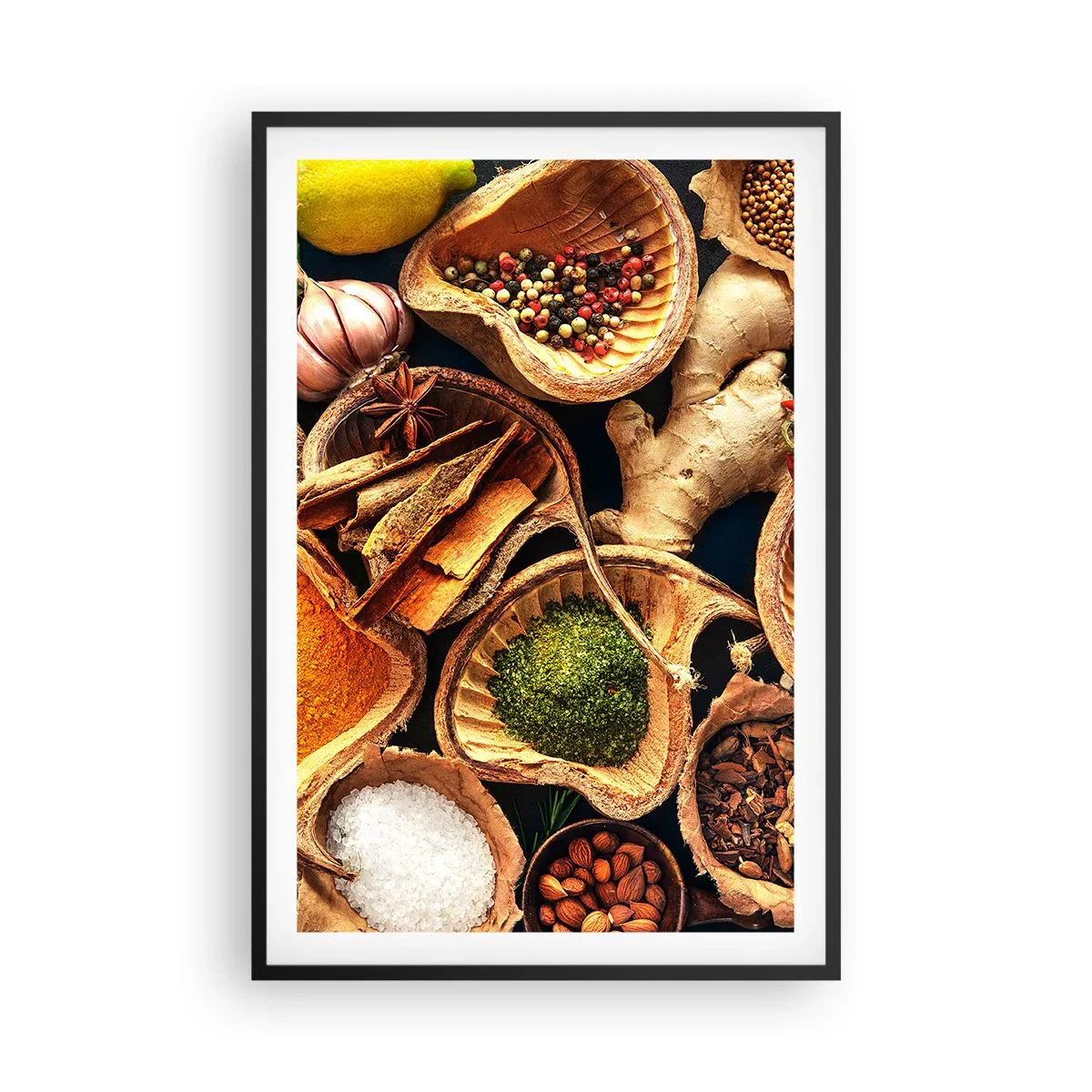 Plagát v čiernom ráme - Vezmi si, čo chceš - 61x91 cm