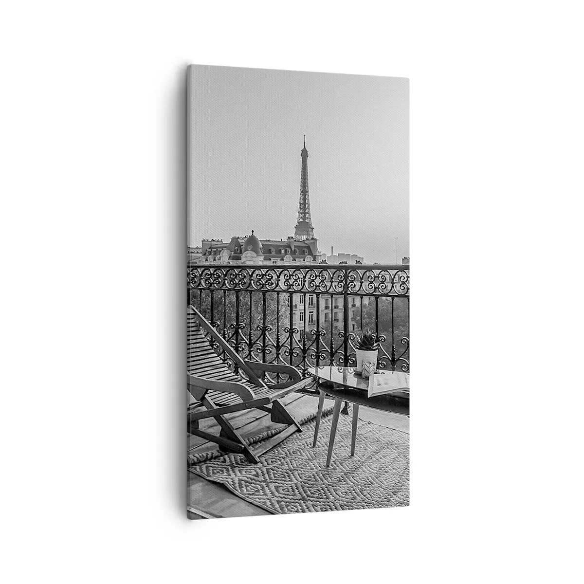 Obraz na plátne - Parížske popoludnie - 55x100 cm