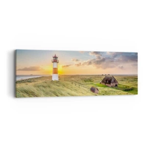 Obraz na plátne - Medzi vlnami - 90x30 cm