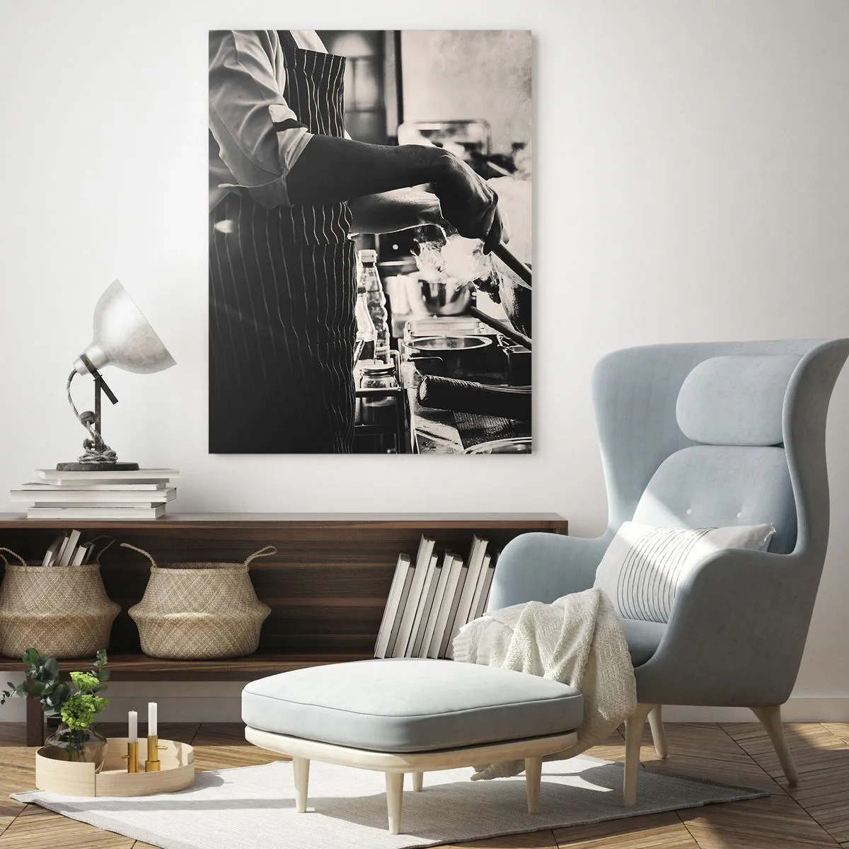 Obraz na skle - Alchýmia chutí - 50x70 cm