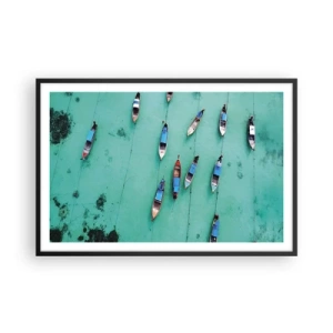 Plagát v čiernom ráme - V radostnom očakávaní - 91x61 cm