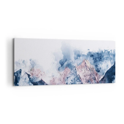Obraz na plátne - To sú vrcholy! - 100x40 cm
