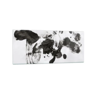 Obraz na skle - Metóda v šialenstve? - 120x50 cm