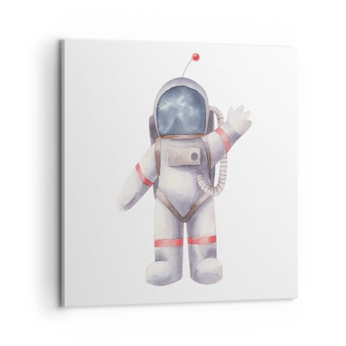 Obraz na plátne - Tak zatiaľ! - 60x60 cm