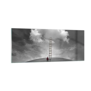 Obraz na skle - Všetko je možné - 100x40 cm