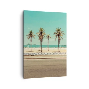 Obraz na plátne - Stráženie pláže - 50x70 cm